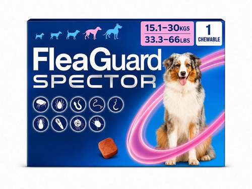 Fleaguard spector natural - spector, flea