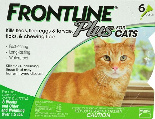 Frontline plus for cats - for,